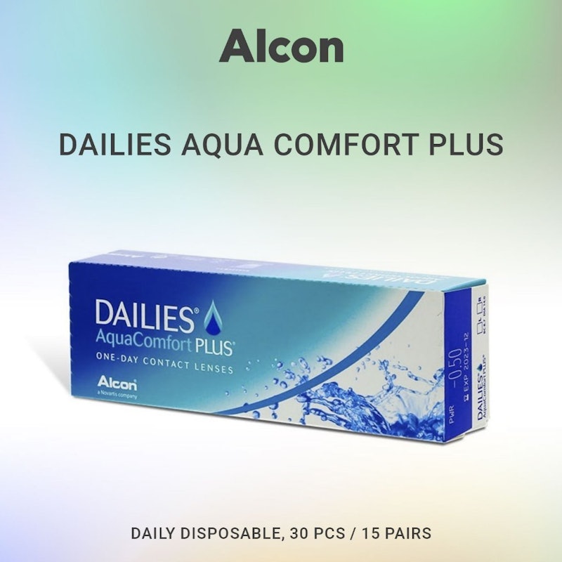DAILIES® AquaComfort PLUS® One-Day Contact Lenses 2