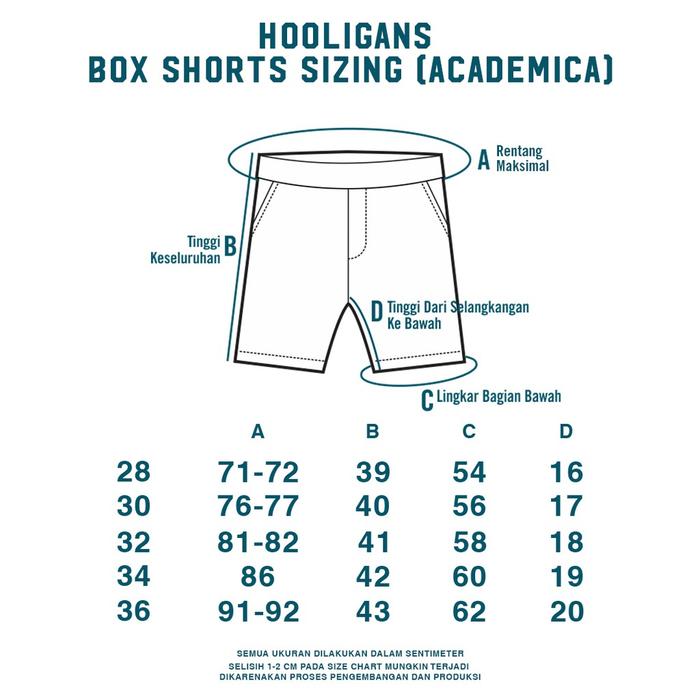  HOOLIGANS® Boardshort Academica Bold