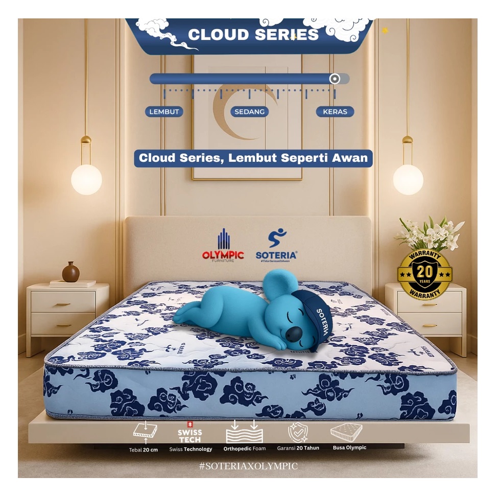 Olympic x Soteria Kasur Busa Cloud Series  2