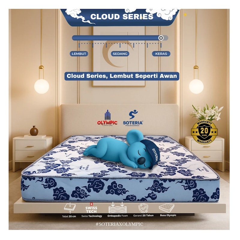 Olympic x Soteria Kasur Busa Cloud Series 2