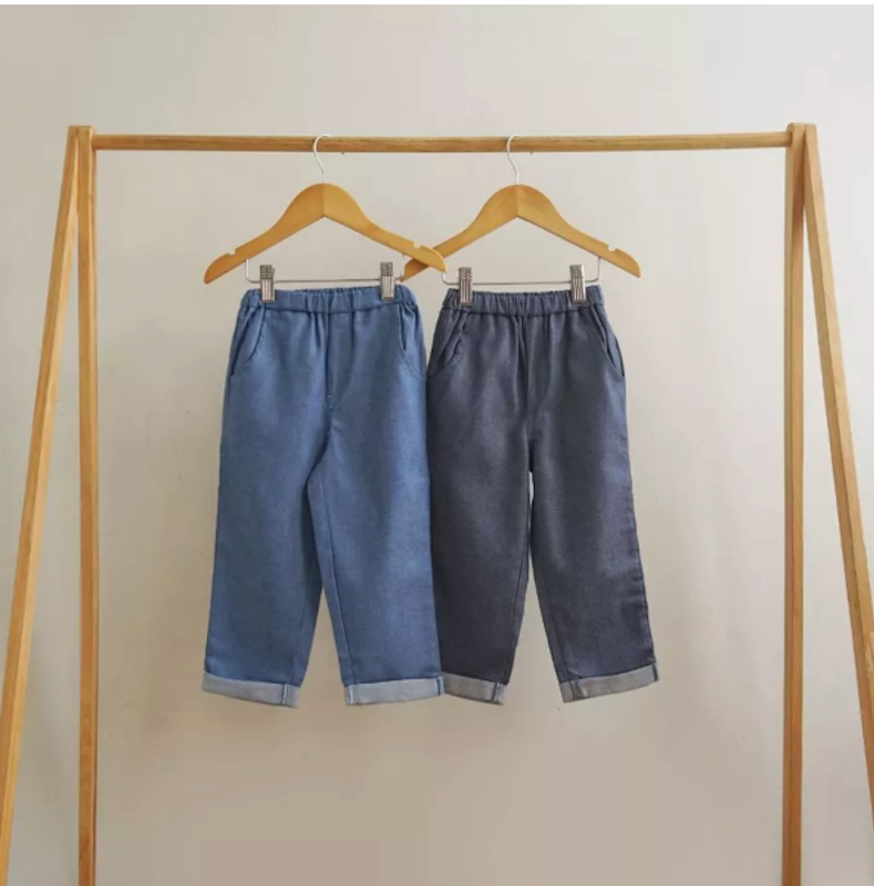 Mini Cottons Baggy Jeans Pants 3