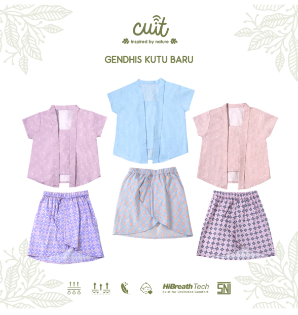 Anugerah Empat Saudara Cuit Babywear Gendhis Kutu Baru