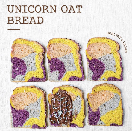 Unicorn Oat Bread 2