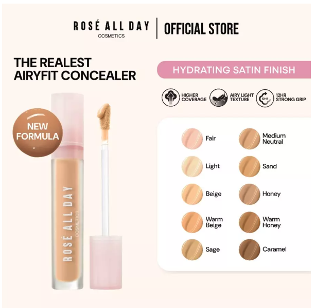  Rosé All Day The Realest AiryFit Concealer Fair