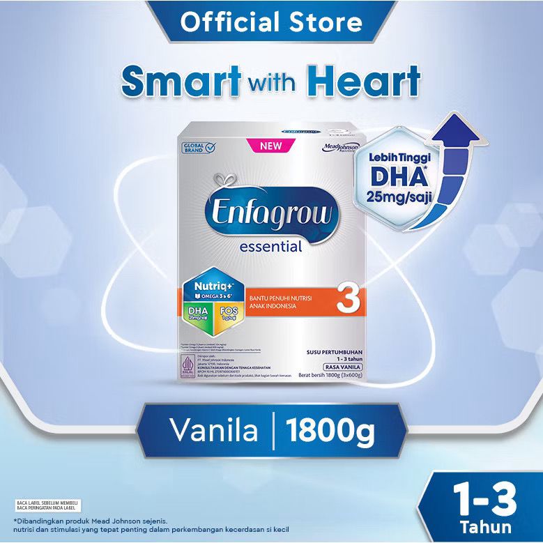 Mead Johnson Nutrition Enfagrow Essential 3 Vanila