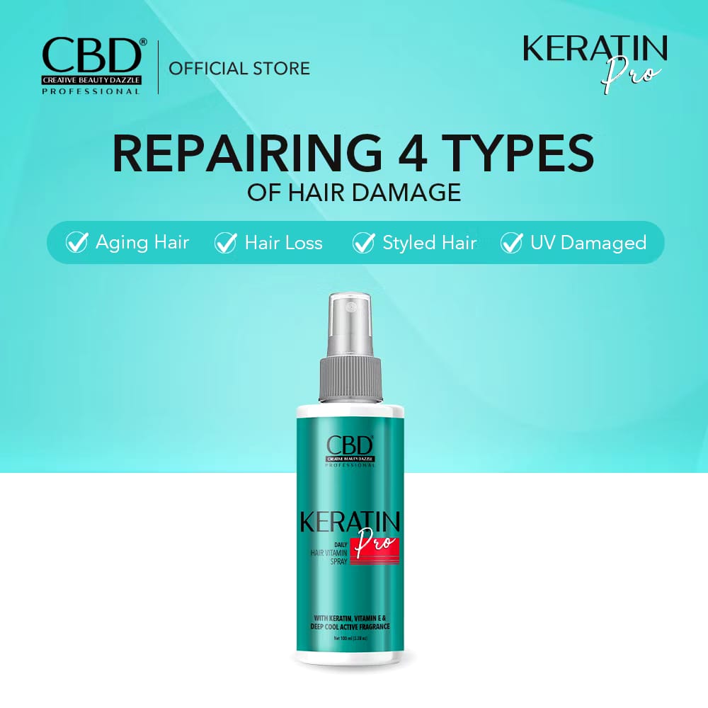 Victoria Care Indonesia CBD Professional  Keratin Pro Daily Hair Vitamin Spray
