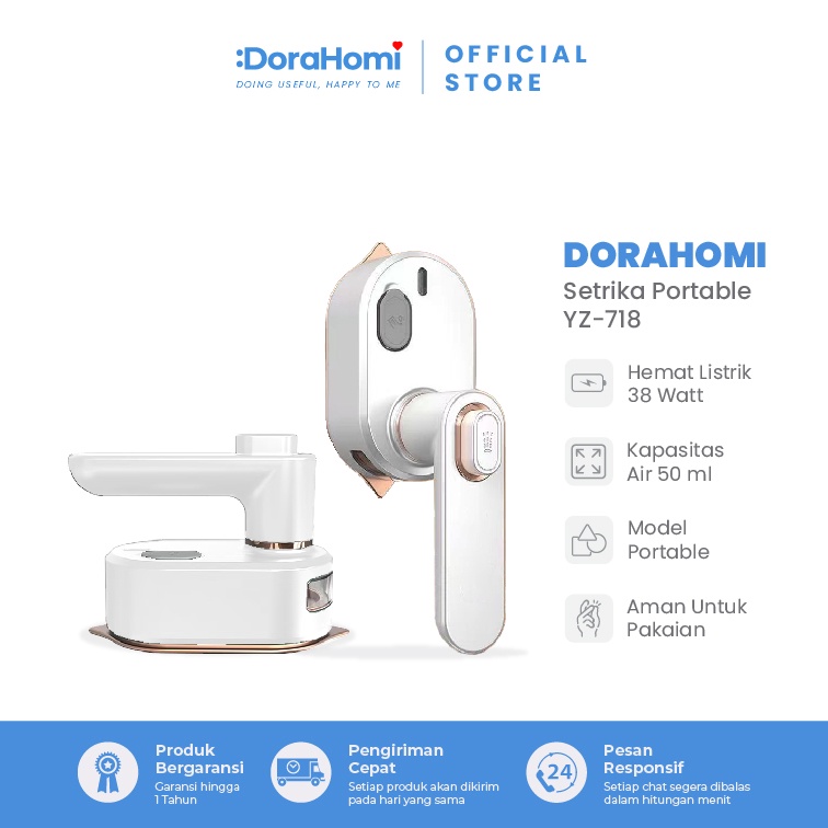  Dorahomi Setrika Mini Portable YZ-718