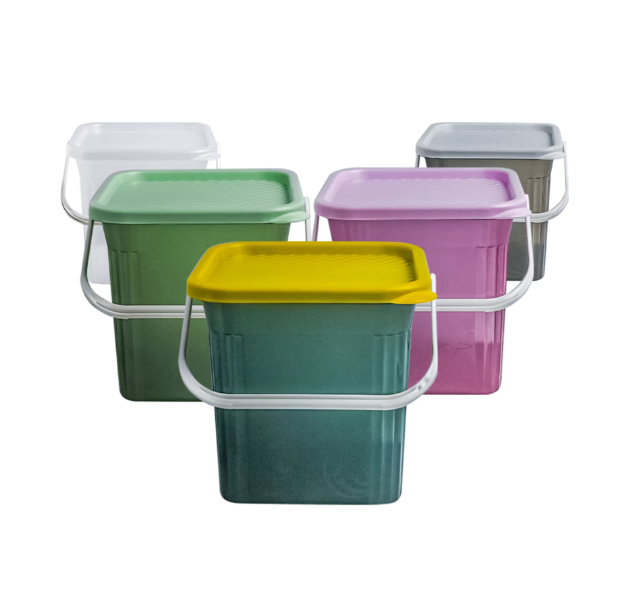 Indokurnia Toples Persegi Luxen 5 Liter American Colour