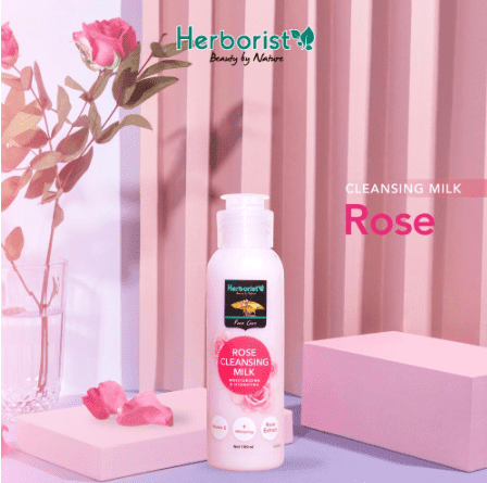 Victoria Care Indonesia Herborist Rose Cleansing Milk 