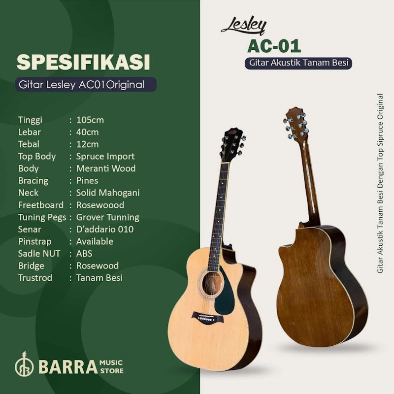 Lesley Akustik Elektrik Eq 7545R 2