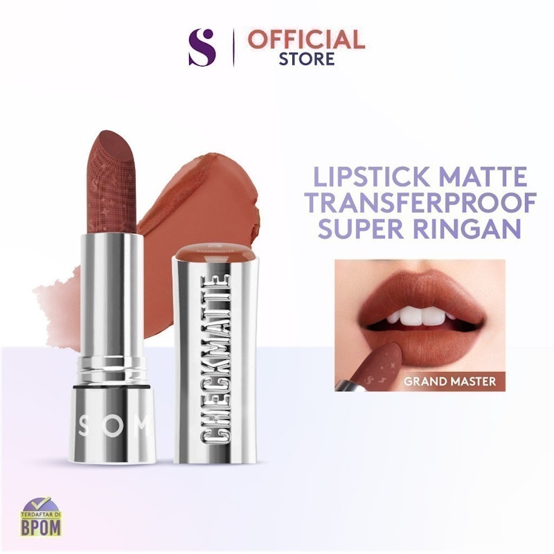 Checkmatte Transferproof Lipstick 04 Grandmaster 2