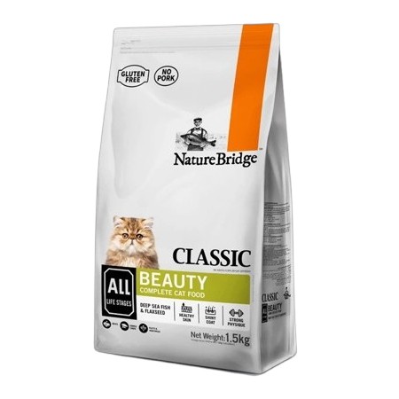 Nature Bridge Classic Beauty Complete Cat Food All Life Stages 1