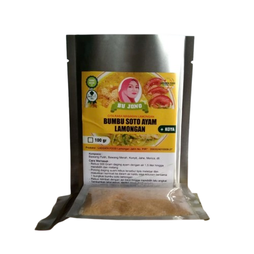 BU JONO Bumbu Soto Ayam Lamongan plus KOYA