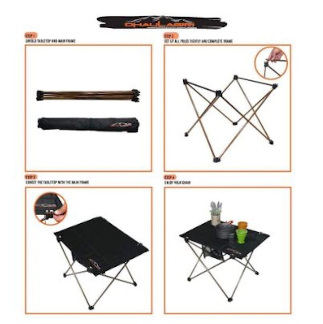 Dhaulagiri DH Folding Table Ultralight 501
