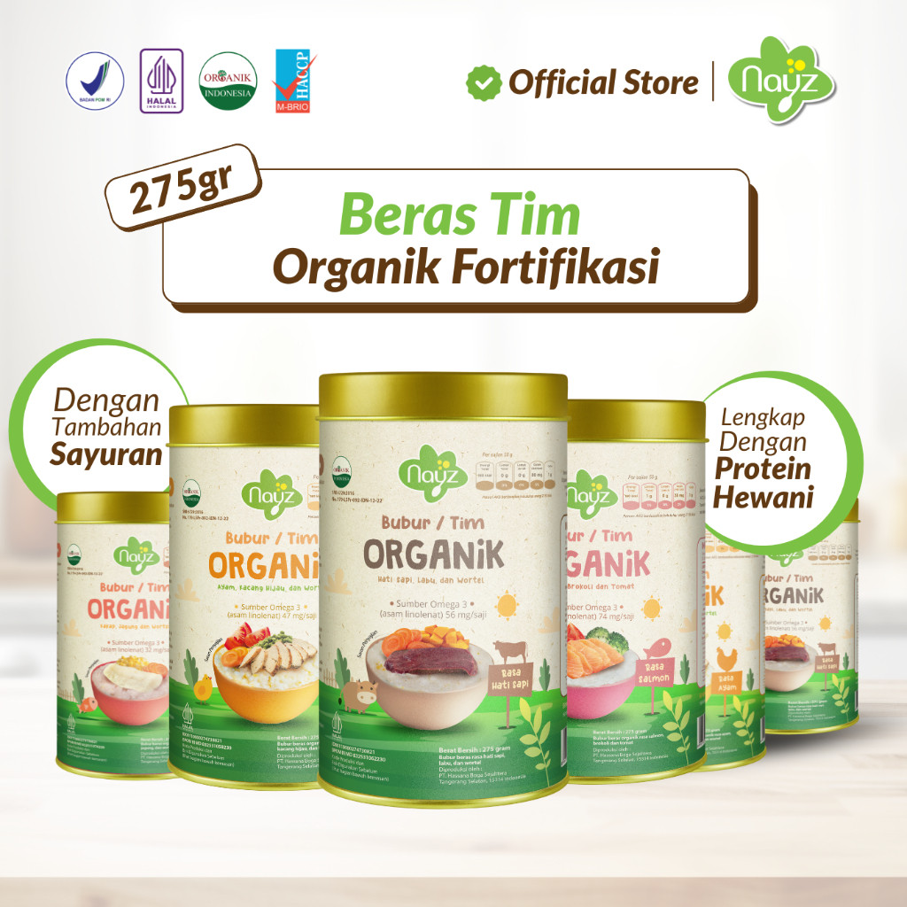 Nayz Bubur/Tim Organik Rasa Hati Sapi 4