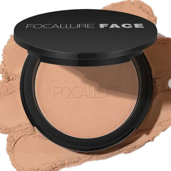 Focallure Longwearing Oil-Free & Matte + Poreless Natural Pressed Powder