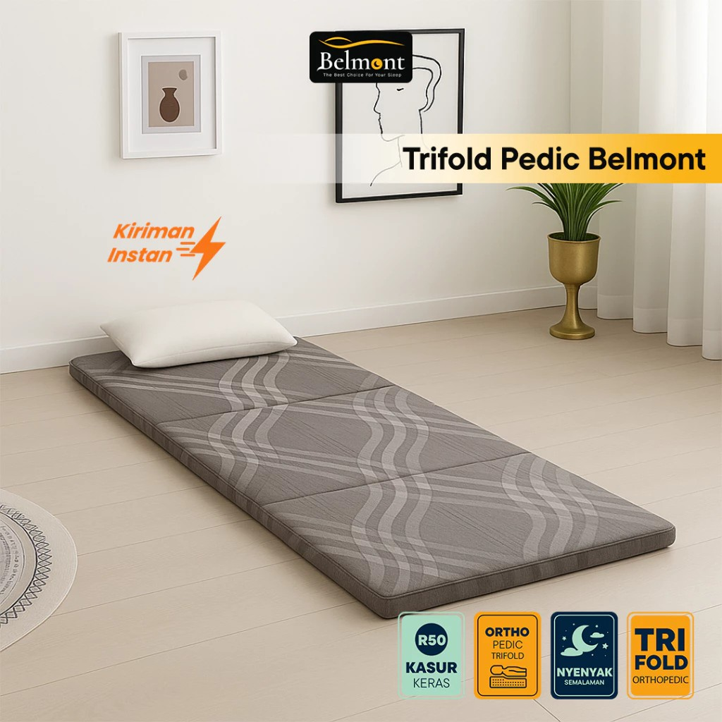 Belmont Mattress Intertama Perkasa Belmont Trifold Pedic