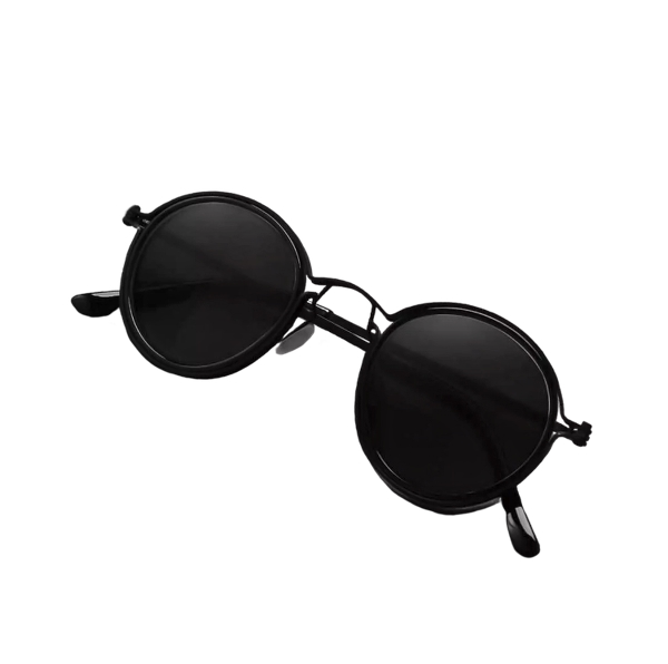Seeouo Sunglasses Retro Stylish Black Gun ｜ 10749