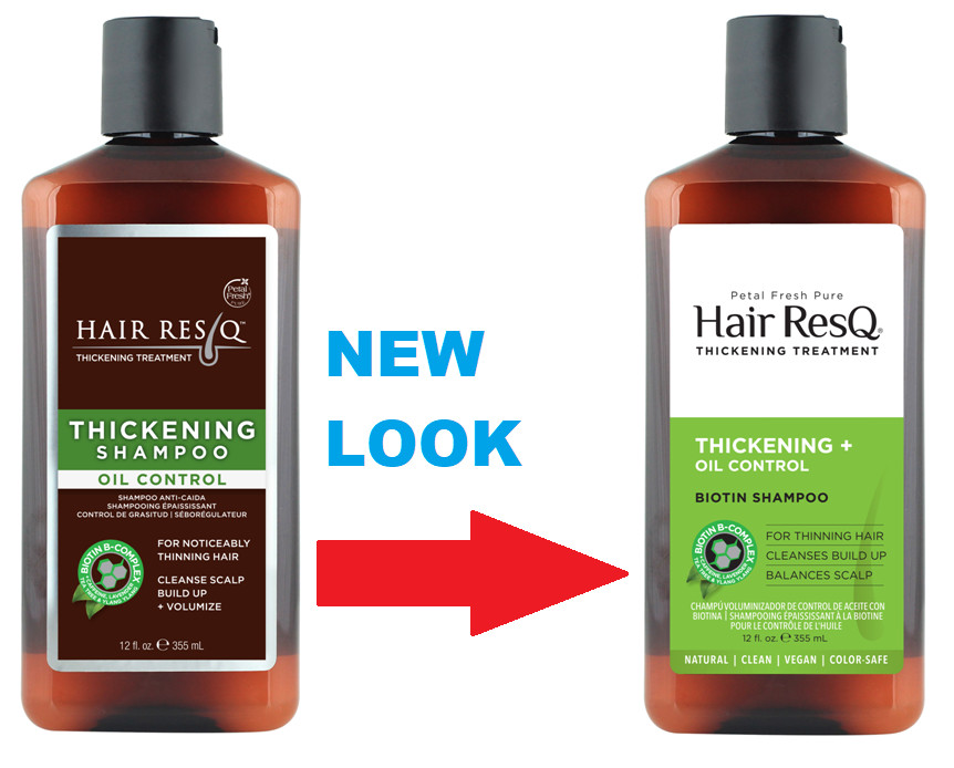Petal Fresh Pure Hair ResQ Thickening Treatment Oil Control Shampoo with Biotin 2