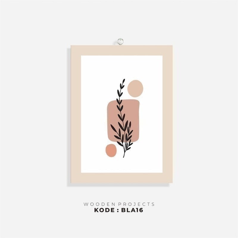 Hiasan Dinding Aesthetic Tropical Nordic Style 2