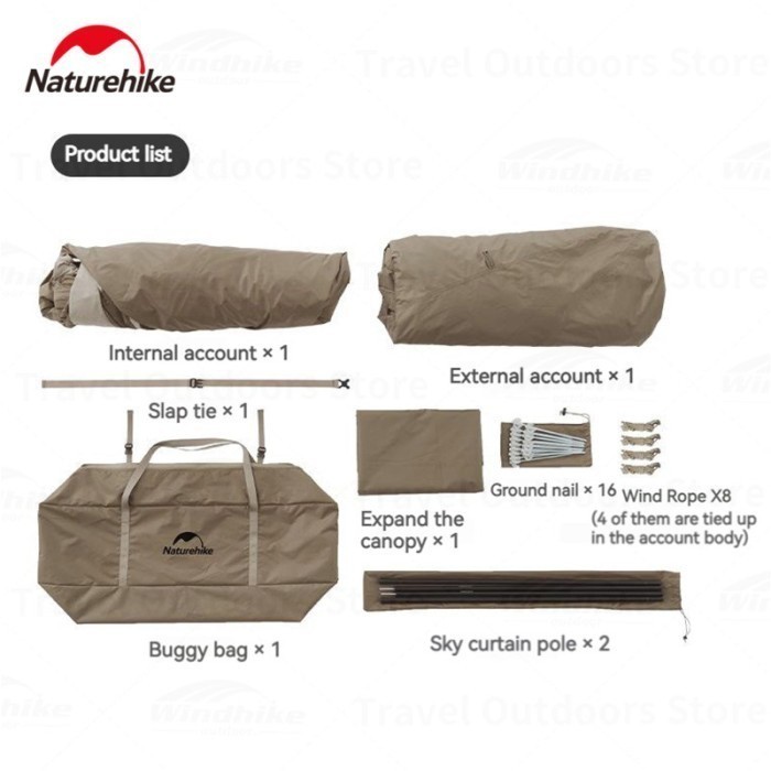 Naturehike Village 6.0 Glamping Quick Open 3