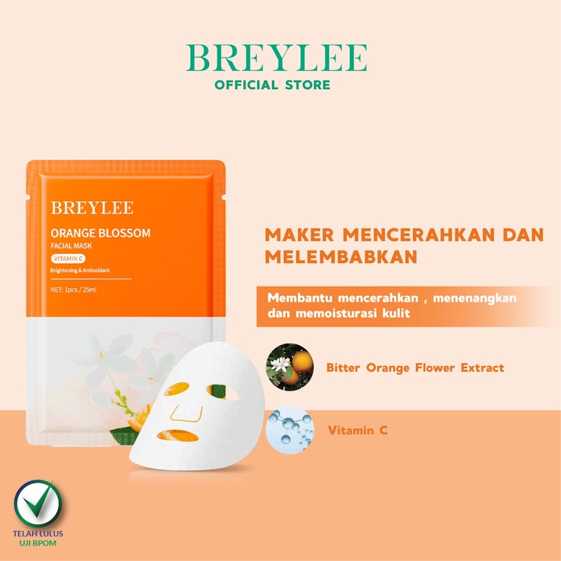 BREYLEE Orange Blossom Facial Mask