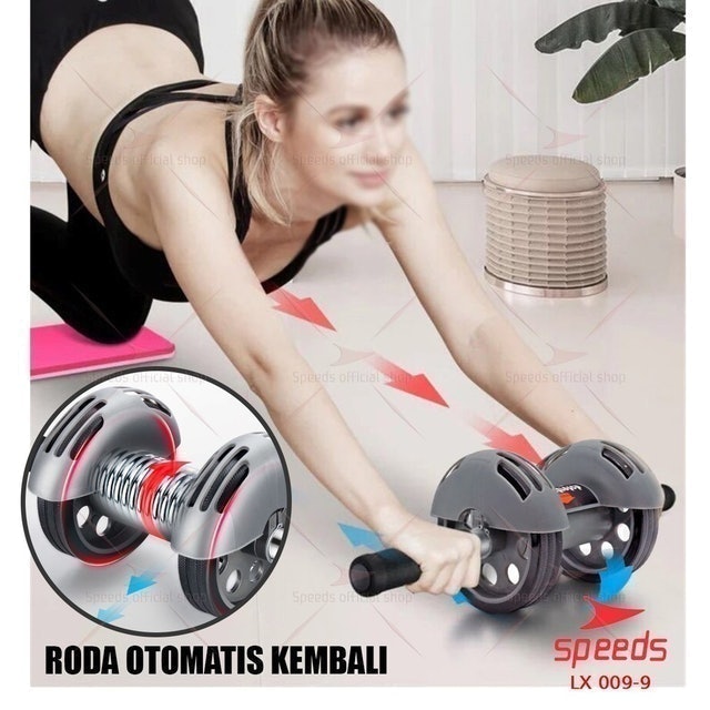 Speeds  Double Wheel Ab Roller  LX 009-9