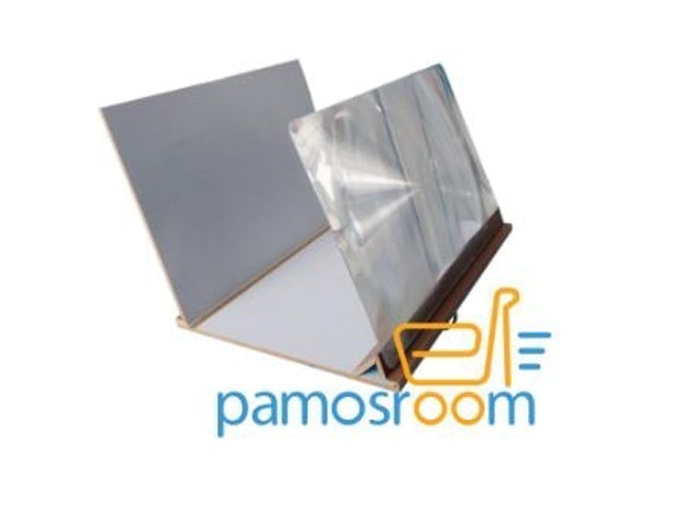 Kaca Pembesar Layar Handphone Bahan Kayu 1