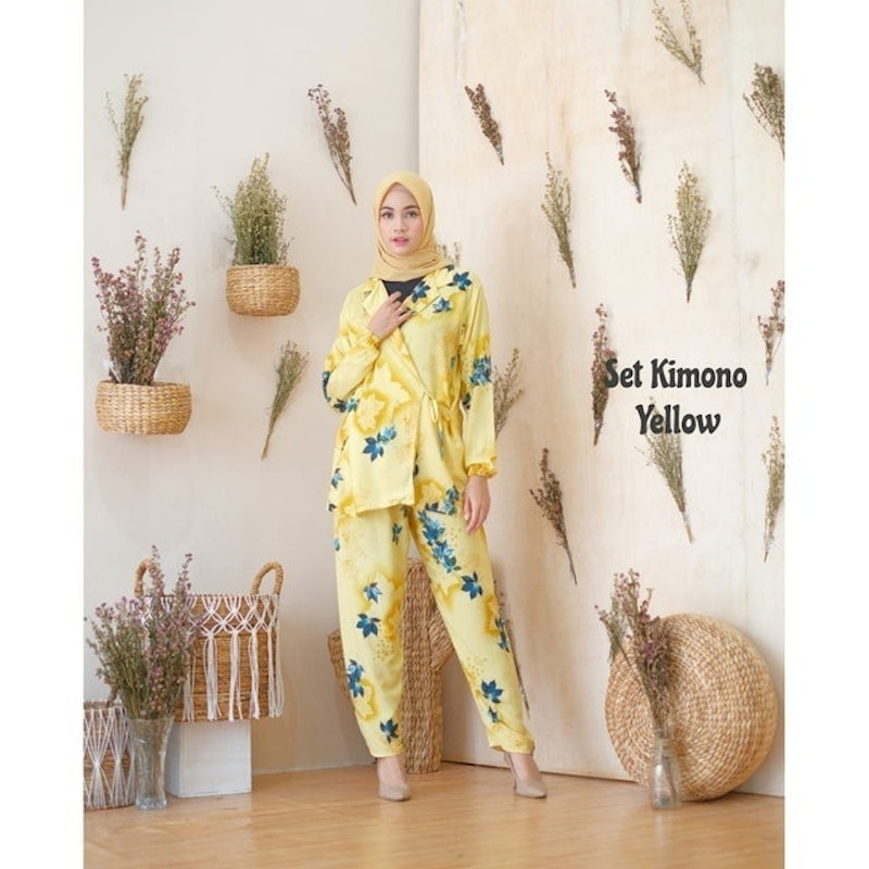 Set Outer/Kimono/Cardigan Tiedye Mix 4
