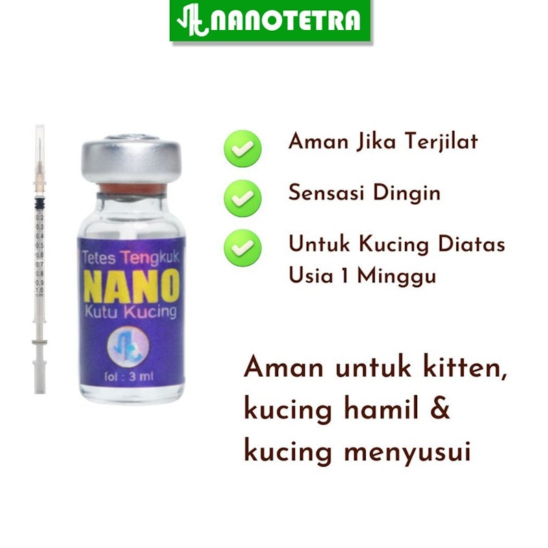 Nanotetra Nano Tetes Tengkuk Kutu Kucing 2