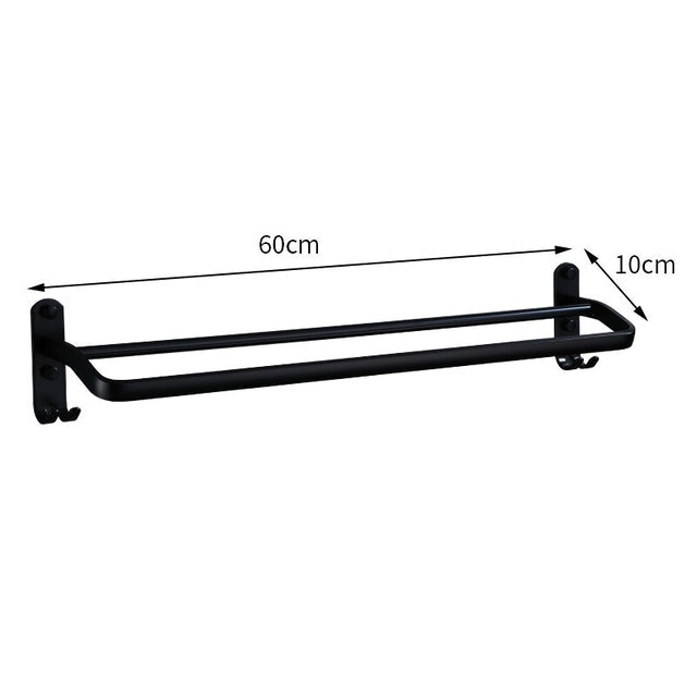 Ollahom Rak Gantungan Handuk 1 Susun