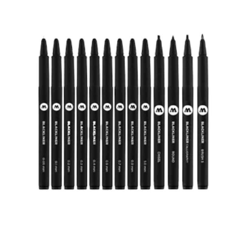Molotow Blackliner Drawing Pen 1