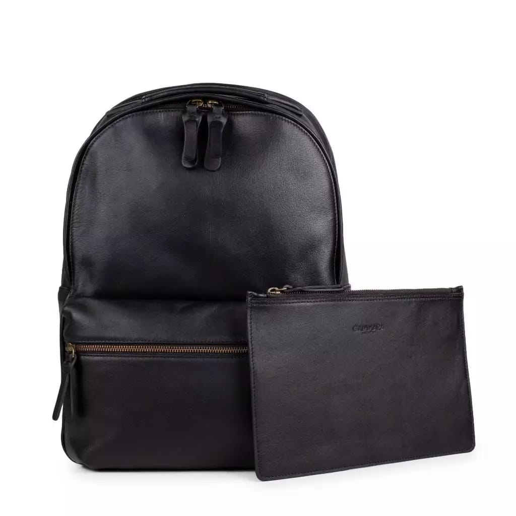 Sanrego Backpack Genuine Leather