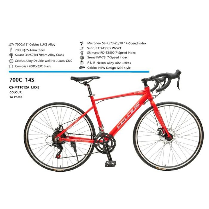 Celcius Luxe Roadbike 14 Speed 3