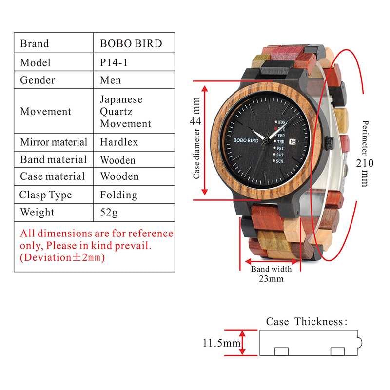 Jam Tangan Analog Kayu Pria Cowok Original 5