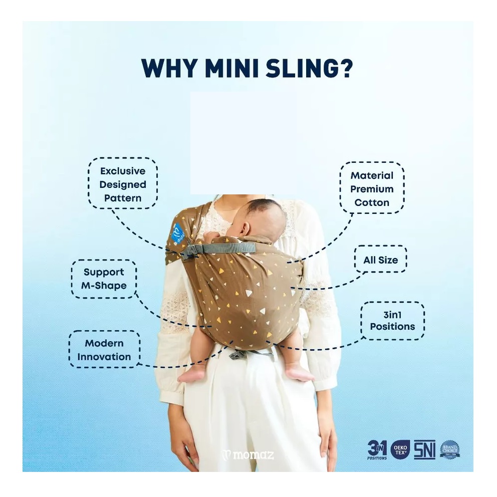 Momaz Kreasi Indonesia Momaz Geos Mini Sling