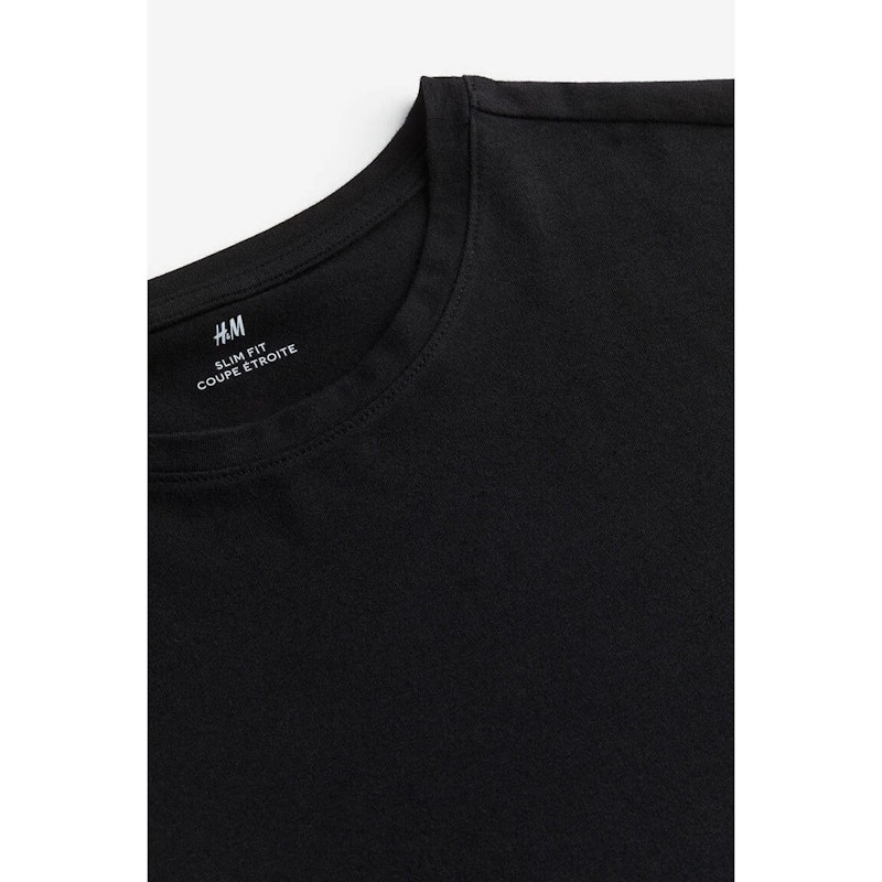 H&M Pria Slim Fit Jersey top 3