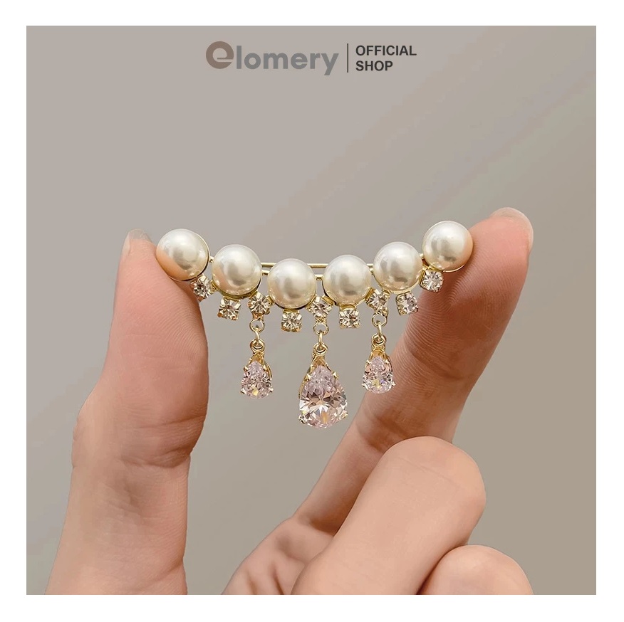 Elomery Elomery Bros Hijab Aksen Mutiara