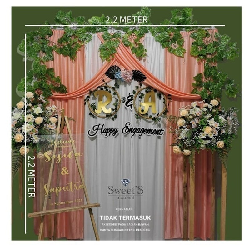 Paket Backdrop Lamaran 2