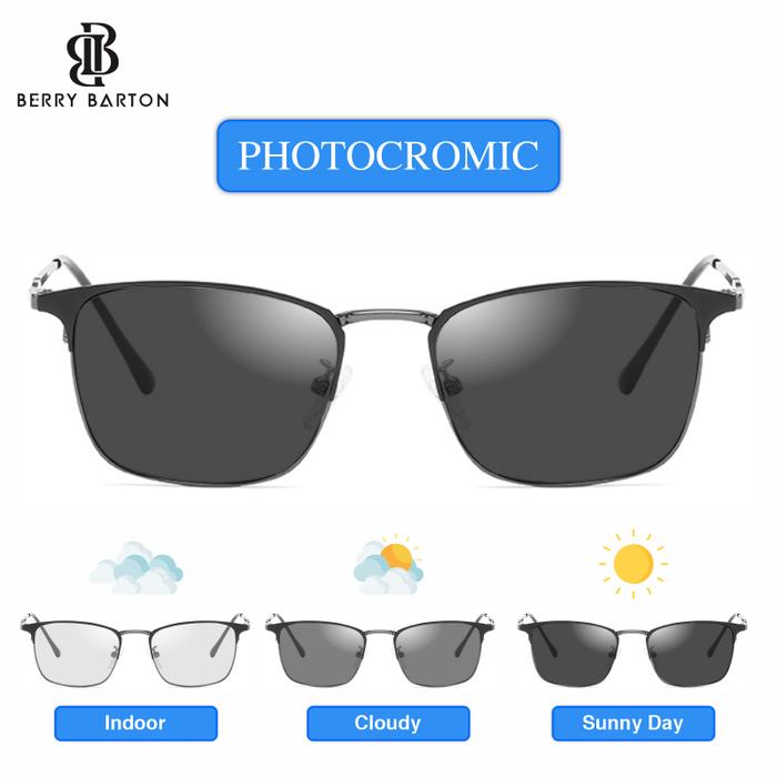  Berrybarton Kacamata Photocromic Blueray 2 in 1 101902