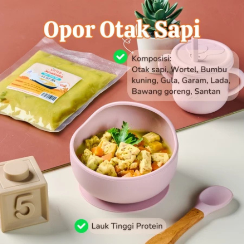  Plum & Blum Lauk Siap Santap Otak Sapi