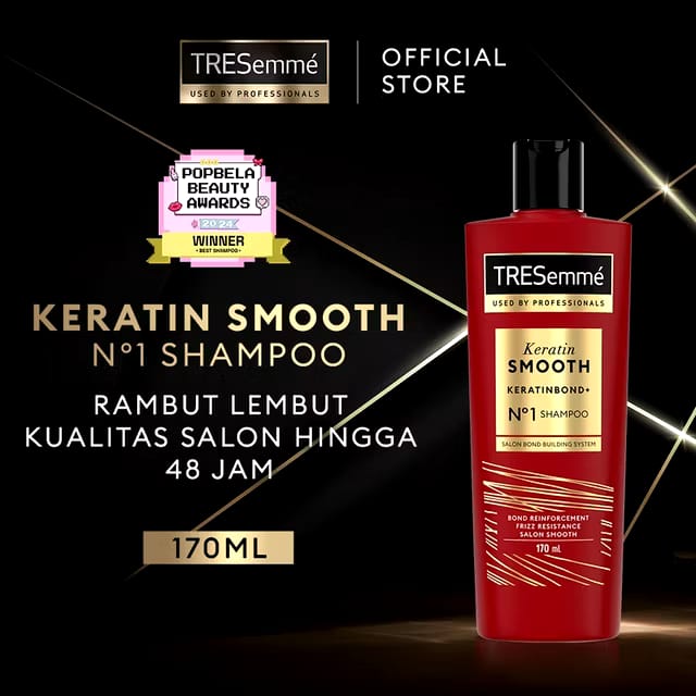 Unilever Indonesia TRESemmé Shampoo Keratin Smooth