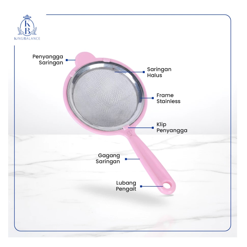 King Balance Stainless King Balance Saringan Ceko Skimmer 361 8 cm