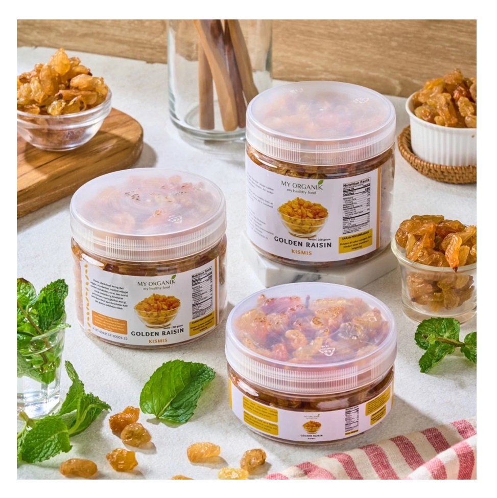  My Organik Golden Raisins 