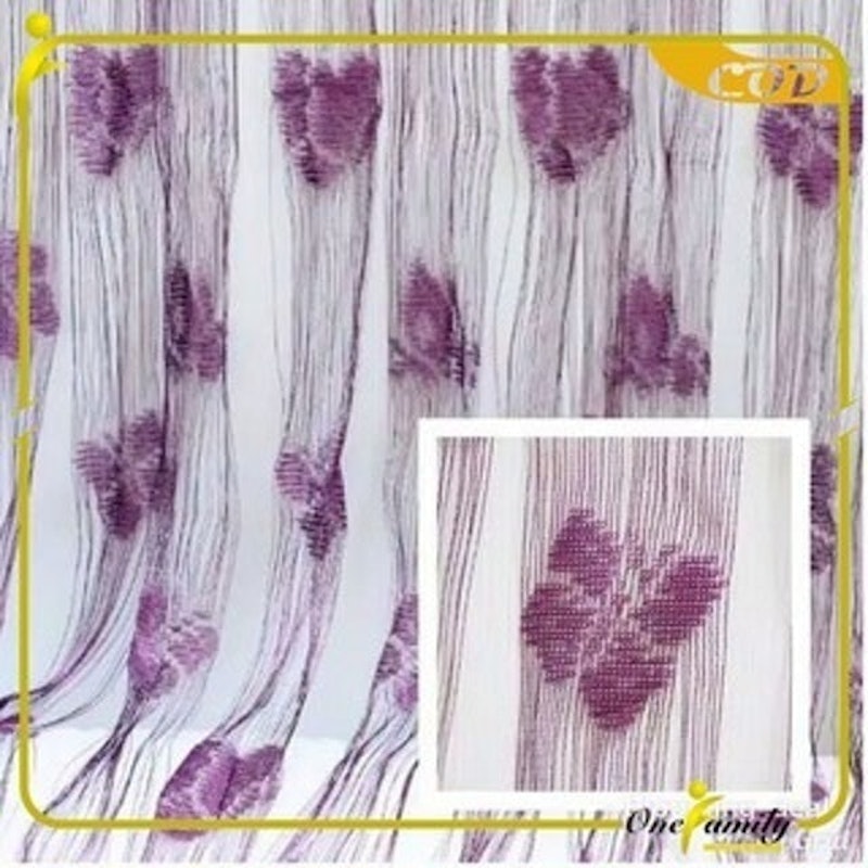 Tirai Benang Motif Kupu-Kupu 3