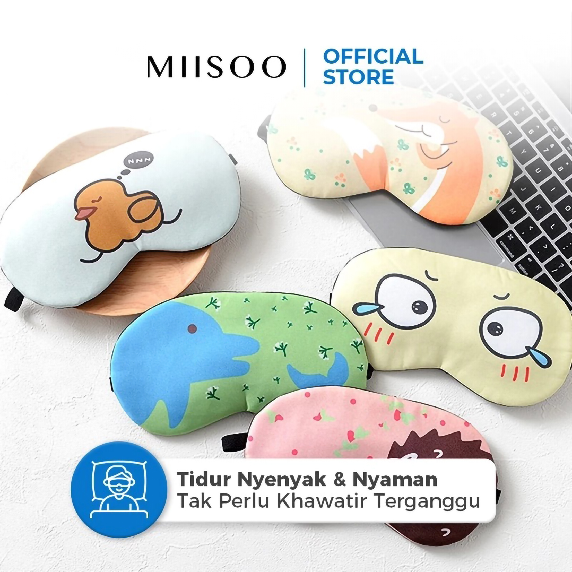MIISOO Sleeping Mask Kartun