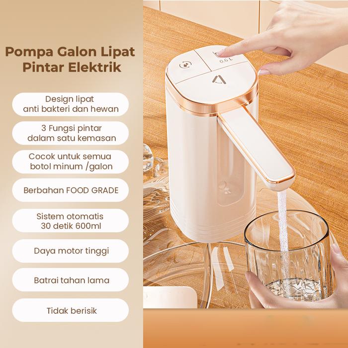 Century Technology Indonesia Dorahomi Portable Folding Water Pump (3 Buttons)