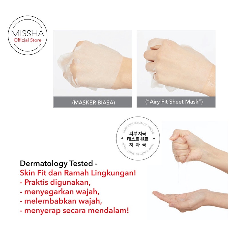Airy Fit Sheet Mask Potato 4