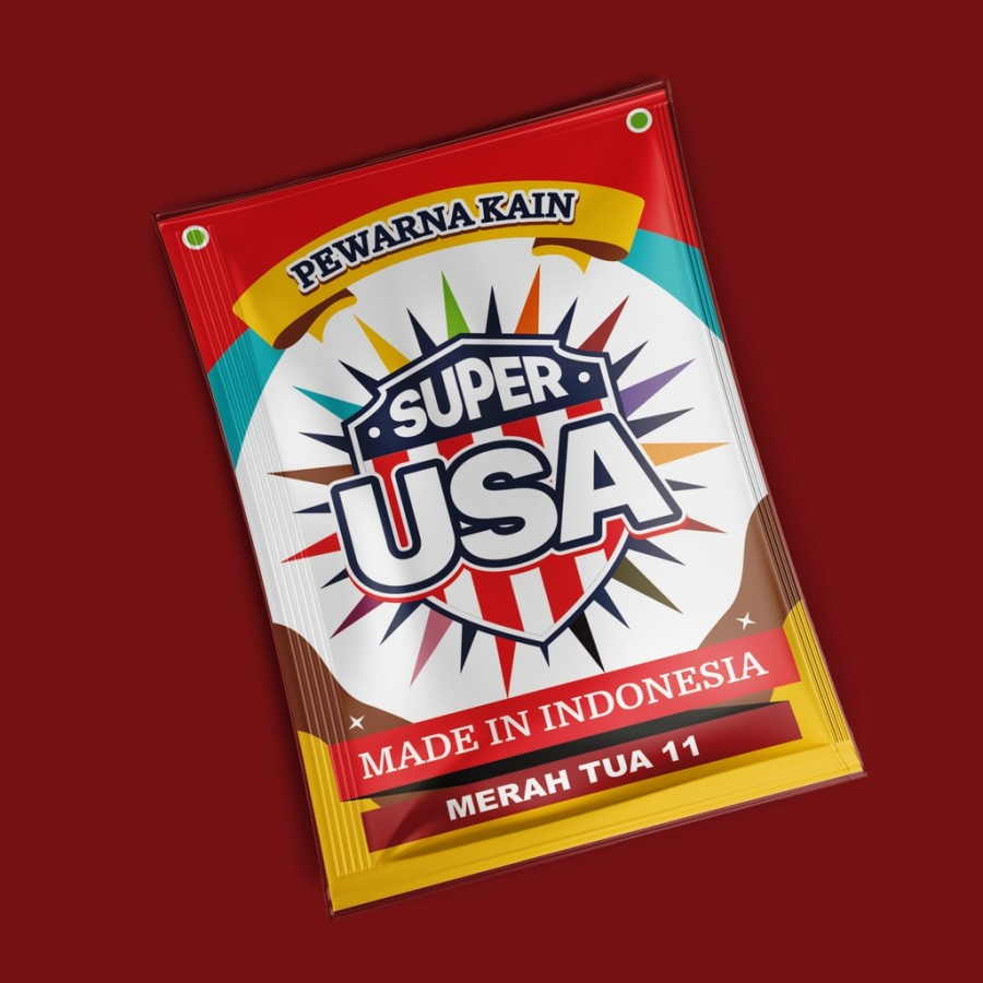  Super USA Pewarna Kain