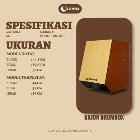 LUNNA Kajon Drumbox 2